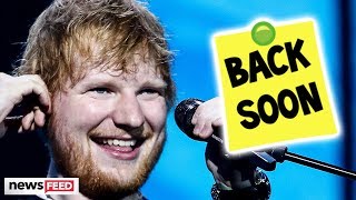 Ed Sheeran Announces Nearly 2 Year Break From Music [upl. by Aynatan]