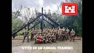 411th EN BN Annual Training FY23 Operation Lethal Spear [upl. by Vyky386]