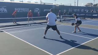 Mixed 35 60 Pickleball at Nationals 2023 [upl. by Rosenblast39]