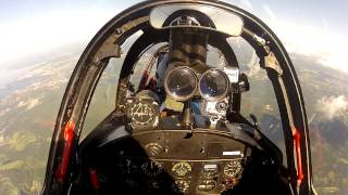 Flying the Fouga Magister [upl. by Nazarius]