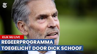 KIJK TERUG Premier Schoof licht plannen uit regeerprogramma toe [upl. by Odrarej529]