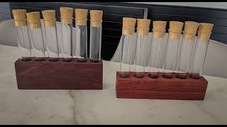 Part 2 Coffee single dose  DiY storage with lab test tubes [upl. by Vena205]