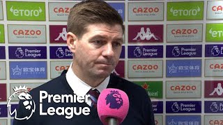 Steven Gerrard Aston Villa could have won by even more v Southampton  Premier League  NBC Sports [upl. by Marylou]