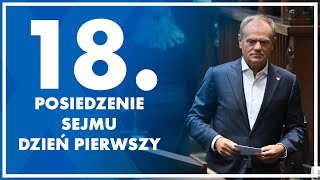 18 posiedzenie Sejmu  dzień pierwszy 25 września 2024 r [upl. by Chasse]