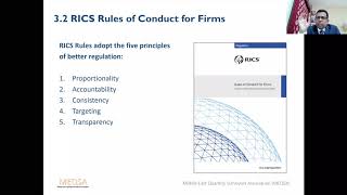 MEQSA Webinar 7  Ethics Rules of Conduct amp Professionalism [upl. by Mutz]