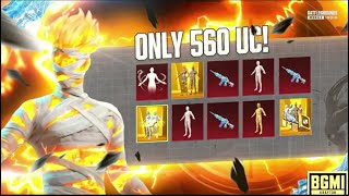 🤑BGMI ANNIVERSARY CRATE OPENING  MUMMY M416 amp NEW MUMMY SET CRATE OPENING LAVA INFERNO MUMMY SET [upl. by Nnahaid]