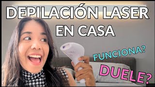 DEPILACIÓN LASER EN CASA l FUNCIONA  Mi experiencia [upl. by Htieh]