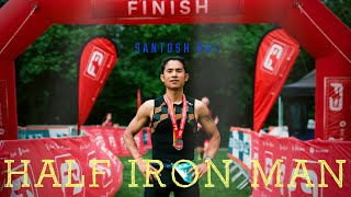 Half Ironman Triathlon Marlow Classic 2021 by Nepali [upl. by Nedlog]