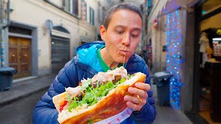 Italian Street Food 🥪 🇮🇹 World’s Most Famous Sandwich  Florence Italy [upl. by Depoliti202]