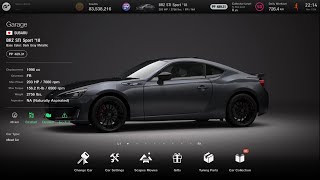 Gran Turismo 7  Subaru BRZ STI Sports  Dark Grey Metallic [upl. by Laehcor]