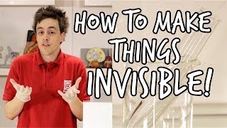 How to make something invisible  Do Try This At Home  We The Curious [upl. by Keener]