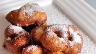 Buñuelos de patata y boniato  Bunyols de les verges  Recetas Mallorquinas [upl. by Alicia476]