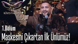 Maskesini çıkartan ilk ünlü Ümit Karan oldu  Maske Kimsin Sen 1 Bölüm [upl. by Ajed559]