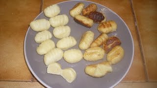 Comment faire des gnocchis traditionnels  RECETTE GNOCCHIS [upl. by Yelyr]