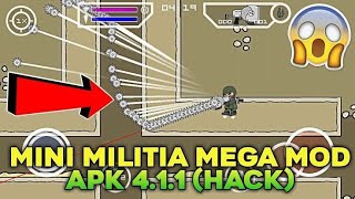 Mini Militia Mod Menu v550  Unlimited MoneyampCoins  Mini Militia Hack Mod  Mini Militia Hack [upl. by Burrow431]