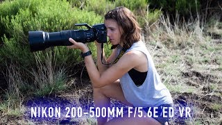 Nikon 200500mm f56E ED VR AFS NIKKOR Zoom Lens in Sport Mode amp Nikon D800E DSLR Part 1 [upl. by Lletnom989]