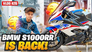 Finally apni bmw s1000rr aagayi😍Tushar silawat [upl. by Airlia]