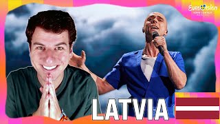 REACTION to LATVIA 🇱🇻 EUROVISION 2024  Dons  Hollow [upl. by Hitt]