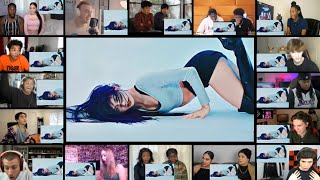 LISA REACTION MASHUP  LILIs FILM 3  LISA Dance Performance Video [upl. by Eekaz549]