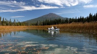 Paddling Hosmer Lake Central Oregon [upl. by Nagyam]