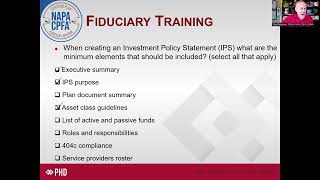 Fiduciary Training 24 [upl. by Lazarus]