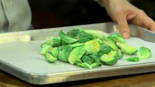 PKU Recipe Oven Crisped Brussels Sprouts [upl. by Humo181]