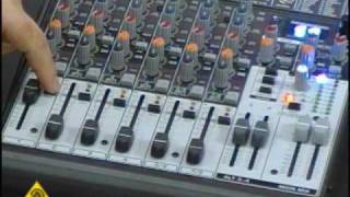 Behringer Xenyx 1204fx mixer [upl. by Dehlia]