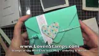 Envelope Punch Board Card Box Tutorial [upl. by Matlick]