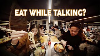 Belfast Xmas Market  Wagamama Mukbang TALK [upl. by Che705]