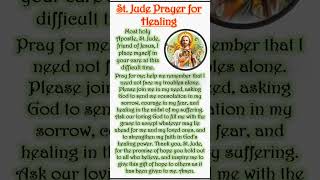 St Jude Prayer for Healing  StJude Thaddeus [upl. by Hoehne]