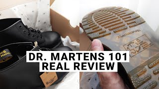 Watch This Before Buying DR MARTENS 101  English Review [upl. by Aible573]