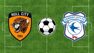 Hull City vs vs Cardiff City  EFL Championship 202324  Football Simulation PES 21 [upl. by Licko]