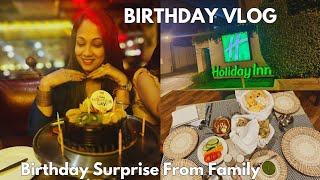 Birthday VlogBirthday ideaBirthday CelebrationBirthday surprise by husbandHoliday InnPartyFun [upl. by Myrna]