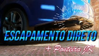 Fazendo Escapamento Direto com Ponteira JK para o Vectra 22 [upl. by Selima]