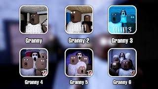 Granny 1 2 3 4 5 6 Roblox Multiplayer Full Gameplay  Granny Roblox New Update  Granny 5 Roblox [upl. by Aciret]