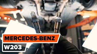 Hoe een lambdasonde vervangen op een MERCEDESBENZ W203 CKlasse HANDLEIDING AUTODOC [upl. by Basir]