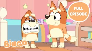 Double Bingo 🧡 🧡  Mini Bluey Full Episode  Bingo  Official Channel [upl. by Airun430]