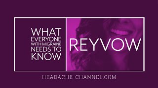 Reyvow  lasmiditan for Migraine  What YOU Need to Know [upl. by Conlen]