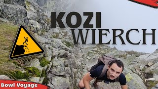 Orlą Percią na KOZI WIERCH  Przez Nosal Kuźnice Murowaniec i Czarny Staw Gąsienicowy ⛰️🧗 [upl. by Sivi]