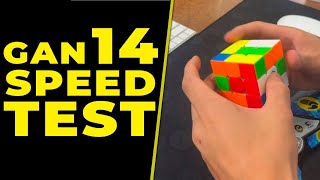 Gan 14 maglev  Speed Test from Cubers [upl. by Lednic]