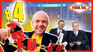 ¿4 TIMES FOOLER JANDRO VANISHES 2 STATUES OF LIBERTY on Penn amp Teller FOOL US  Season 8 Episode 1 [upl. by Linet]