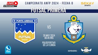 ANFP FUTSAL 2024 ⚽  Punta Arenas Futsal vs Deportes Antofagasta [upl. by Yelekreb]