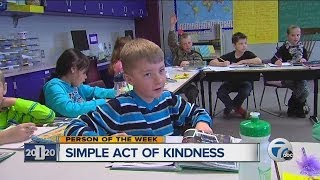 Simple act of kindness student pays off school lunch debt [upl. by Ronyam]