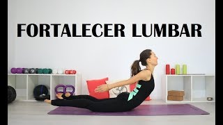 Lumbar y Espalda ejercicios para fortalecer 15 min  MalovaElena [upl. by Ardelis]