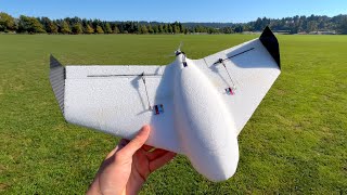 Smallest HD FPV Flying Wing  Flik [upl. by Fenella]