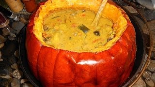 Pumpkin Stew with Curry Chicken and Vegetables [upl. by Bowlds115]