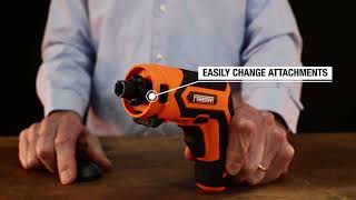 36 Volt Cordless 5in1 Mini Screwdriver Kit  Freeman P36VCMSK [upl. by Auqenahc]