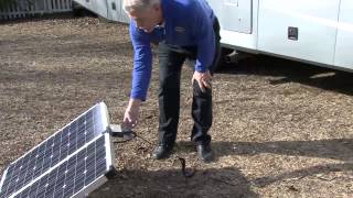 RV Portable Solar Charging System presented by RV Education 101 [upl. by Nerol]