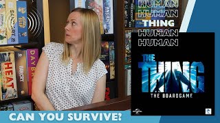 THE THING THE BOARD GAME  What Do I Think [upl. by Ellevehc]