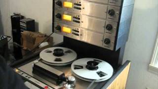 AMPEX AG440 AG440C analog tape recorder [upl. by Nightingale]